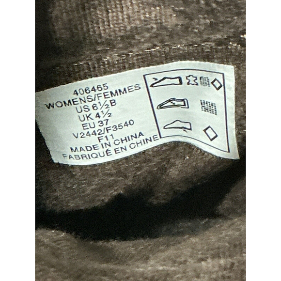 Woman’s Lands End Brown 6.5 B Suede Insulated With Lining Snow Boots - Picture 8 of 9